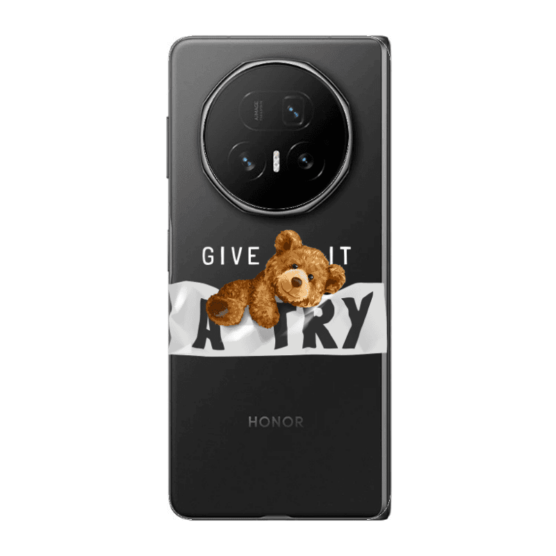 Honor Magic V5 Give me Transparent Silicone TPU Θήκη